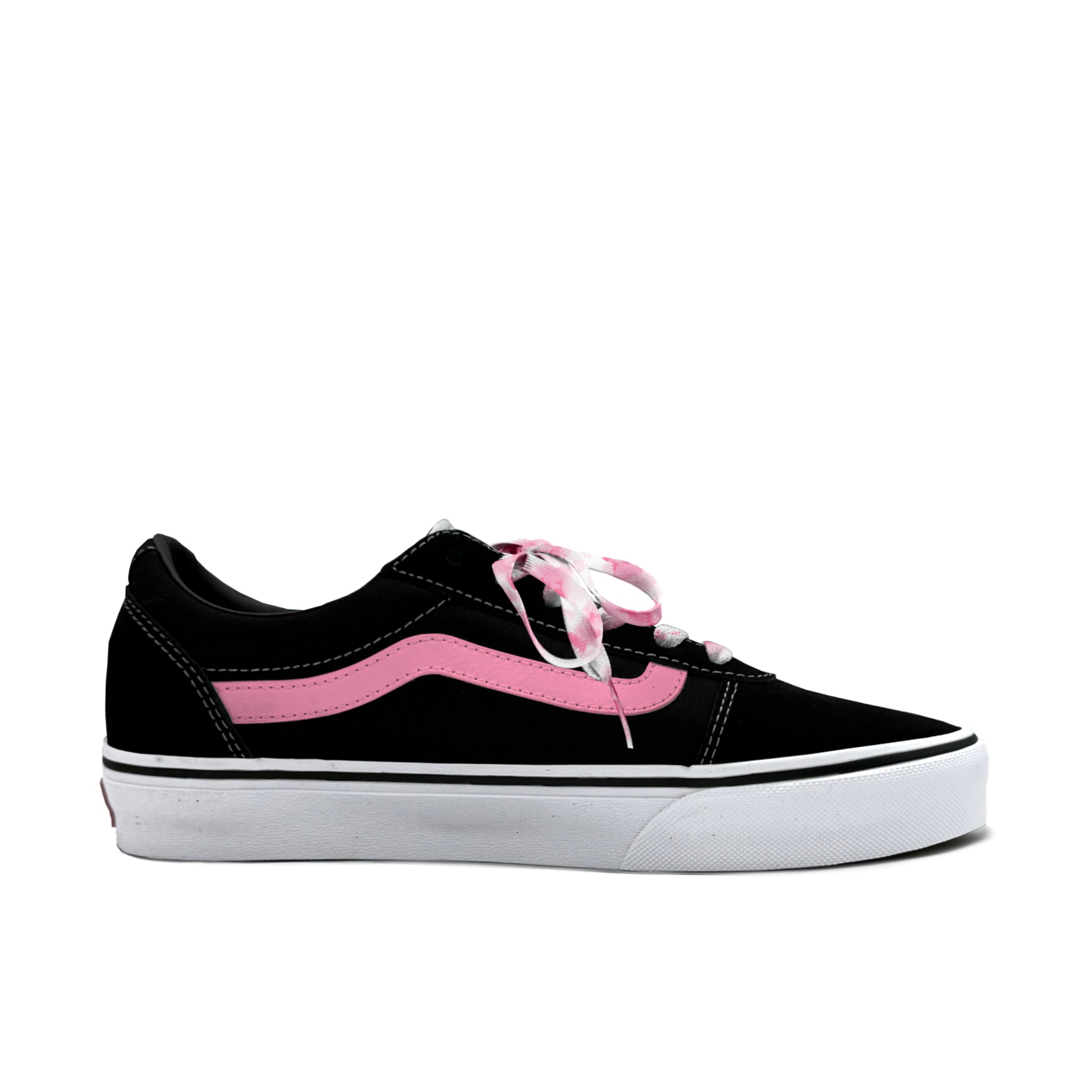 Vans Ward Abrasion Resistant Low Top Skateboard Shoes Women's Pink