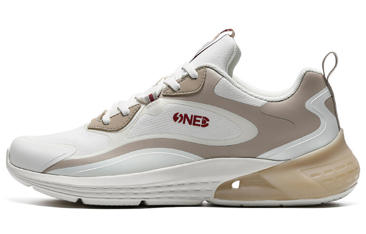 361° Low-Top Running Shoes Men's White Umber