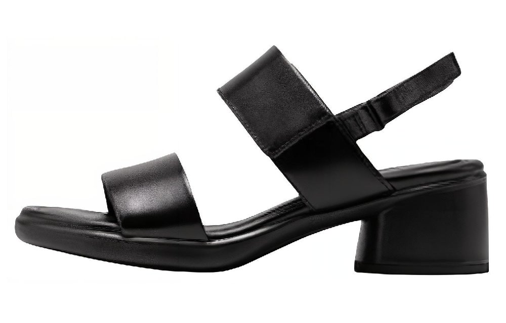 Ecco One Strap Sandals 5.5cm Women's Black
