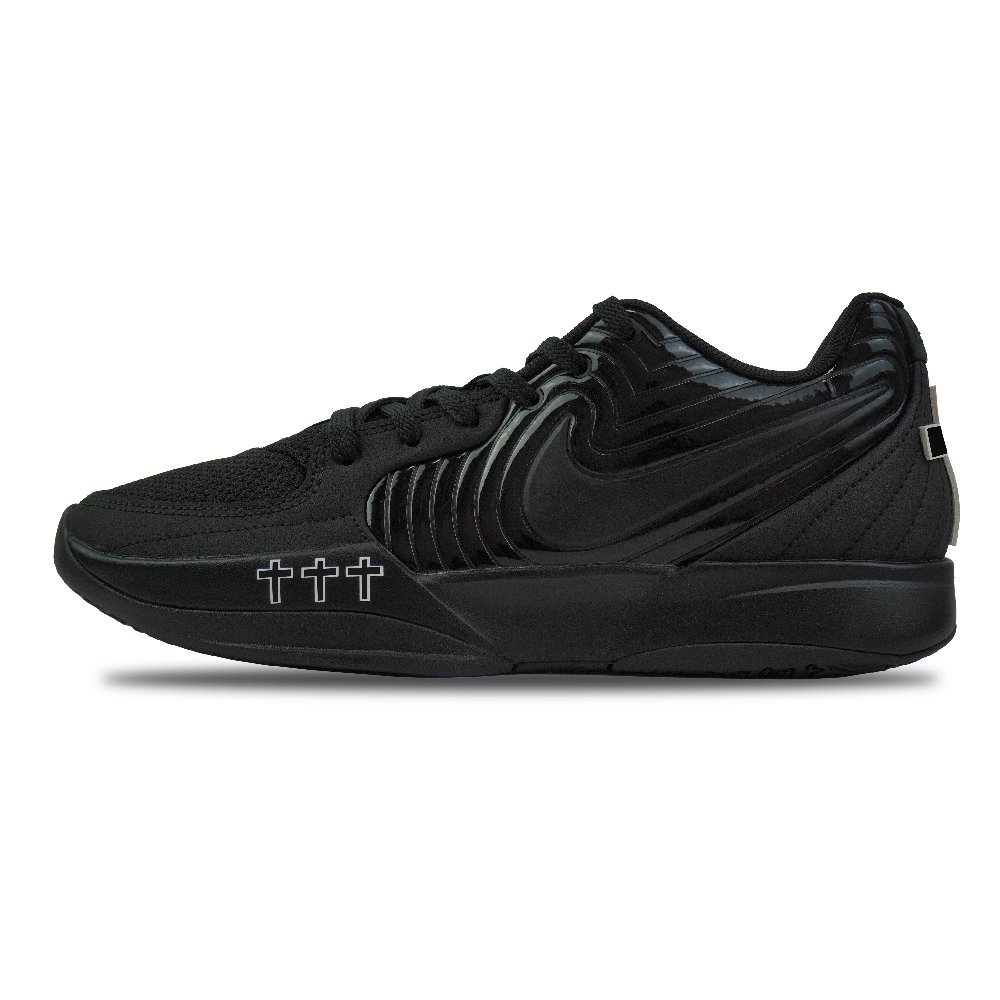 Nike Ja 2 Ja Morant 2 Anti-Slip Wear-Resistant Low-Top Basketball Shoes Men's Black White
