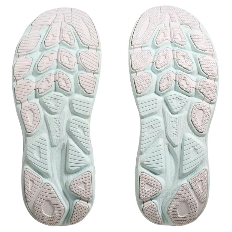 HOKA ONE ONE Clifton 10 White Cielo Blue Women's