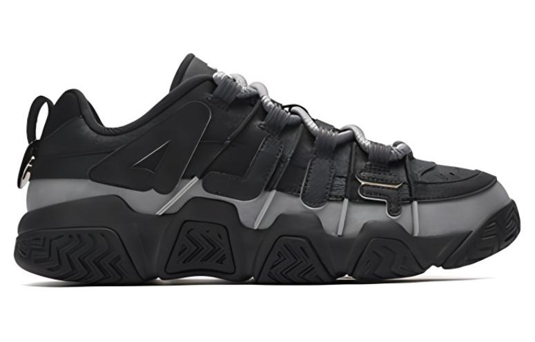 FILA FUSION BUSTER Puffy Shoes Low top Casual Shoes Men's Black