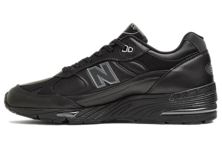 New Balance 991 MiUK Leather Black Grey