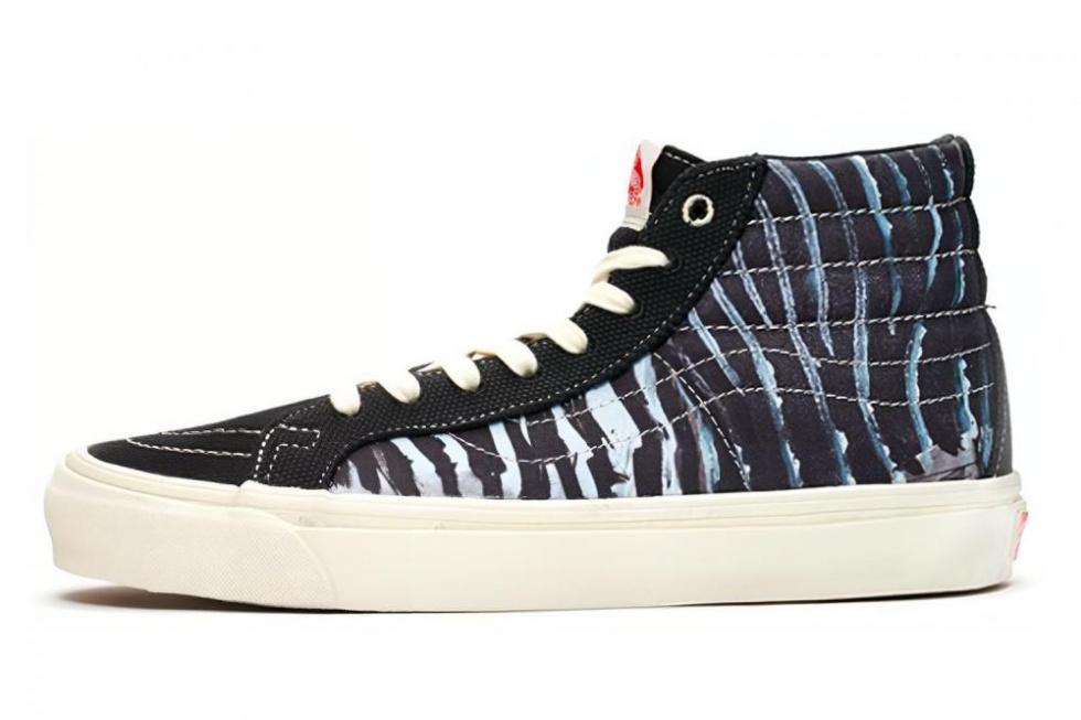 Vans Sk8 Hi Ralph Steadman Zebra