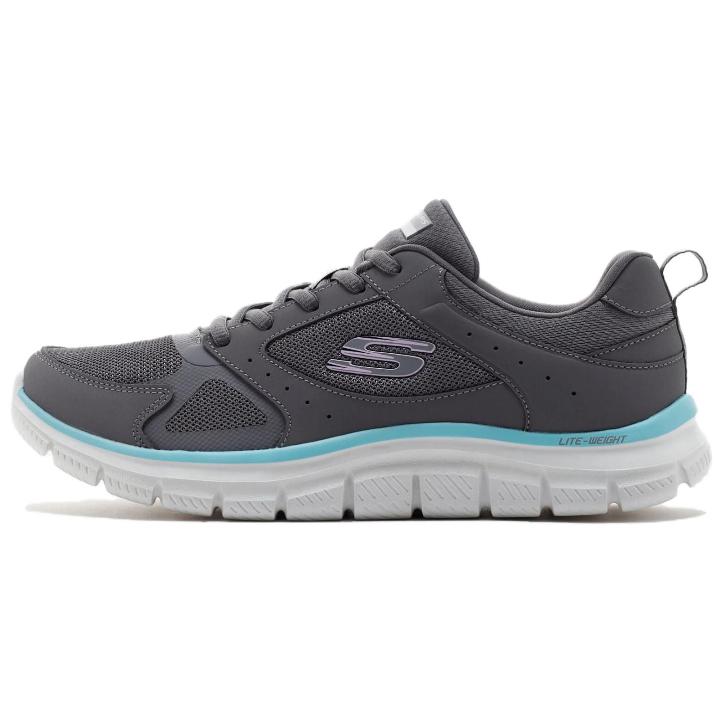 Skechers Cushioning, Wear Resistant Low top Running Shoes Women's Gray Green