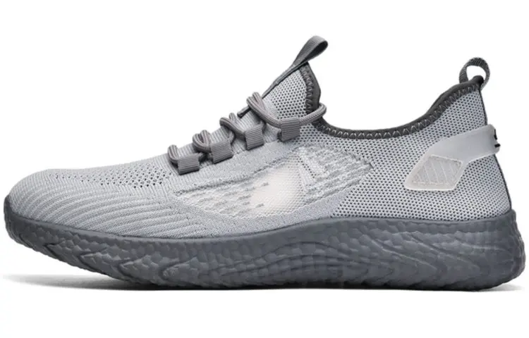 Jeep Low Top Casual Shoes Men's Light Gray