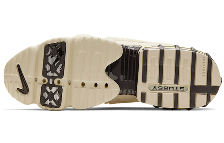 Nike X Stussy Air Zoom Spiridon Caged 2 'Fossil' купить в интернет-магазине Yoocart с быстрой доставкой по России.