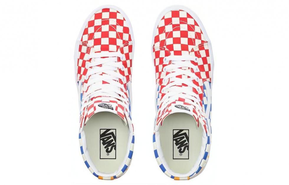 Vans SK8 Hi Multicolor Checkerboard
