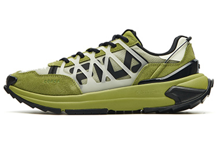 FILA Fashion Sneakers Vntg Black/Green