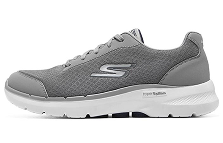 Skechers Go Walk 6 Low Top Casual Shoes Men's Gray