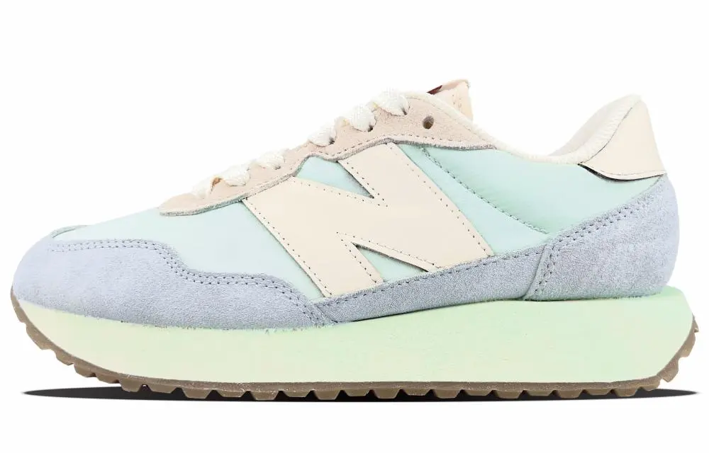 New Balance NB 237 Slip Resistant Low Top Casual Shoes Unisex Mint Green