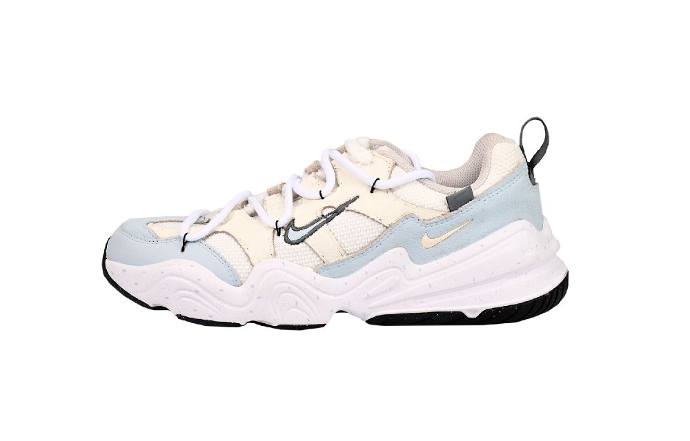 Nike Tech Hera Low Top Casual Shoes Women's Beige Blue