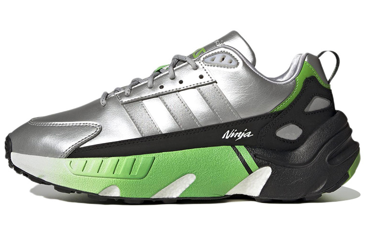 Adidas Zx 22 Boost Kawasaki Ninja Silver Metallic