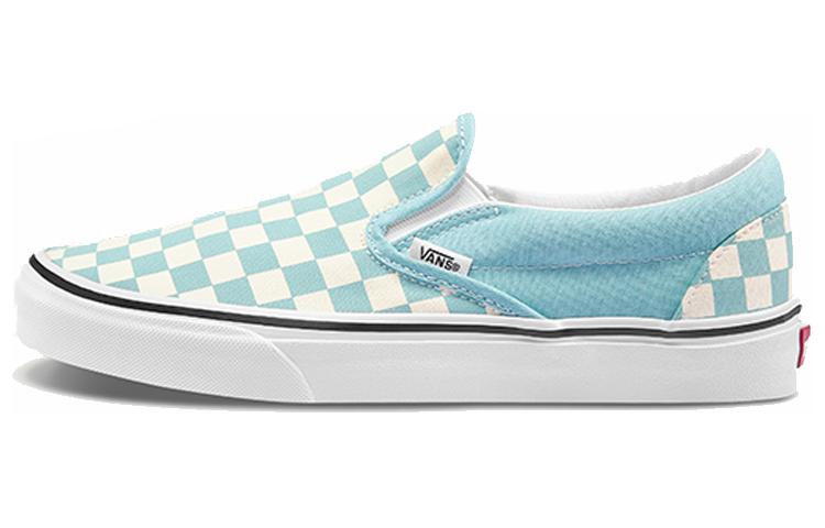 Vans Classic Slip On 'Aqua Haze Checkerboard'