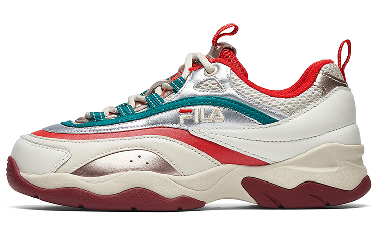FILA Ray VNTGLow Running Shoes Gs White/Silver Women's