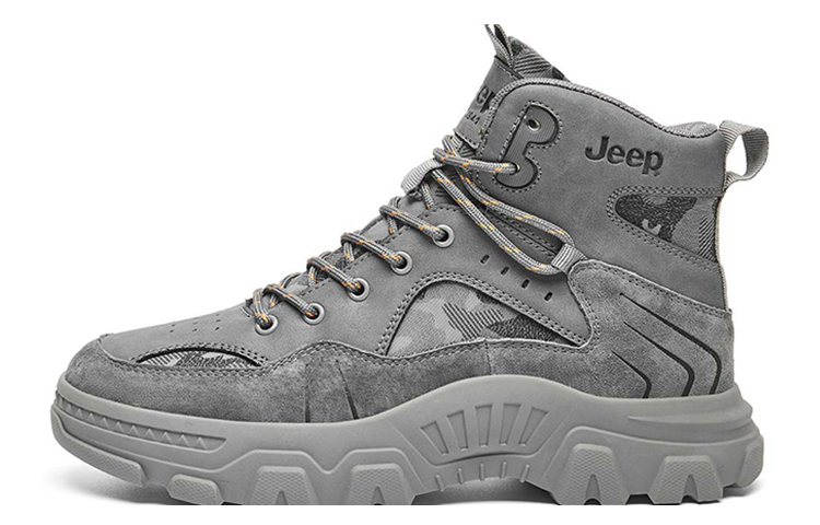 Jeep Casual Outdoor Boots Unisex Gray