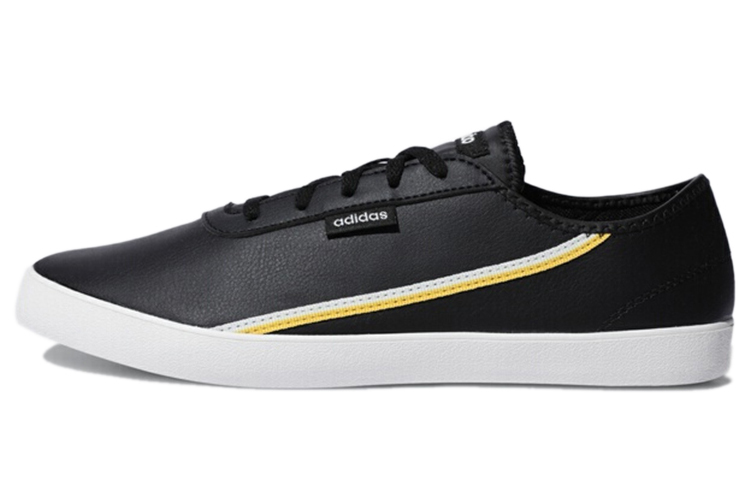 Adidas Neo Courtflash X 'Black White Yellow' Women's