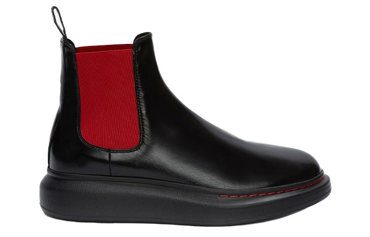 Alexander McQueen Hybrid Chelsea Boot Black Red купить в интернет-магазине Yoocart с быстрой доставкой по России.