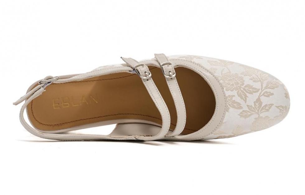 EBLAN Casual Single Shoes Women's Ecru купить в интернет-магазине Yoocart с быстрой доставкой по России.