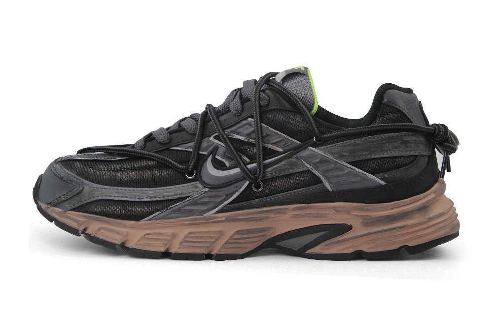 Nike Initiator Low Top Running Shoes Men's Black Brown