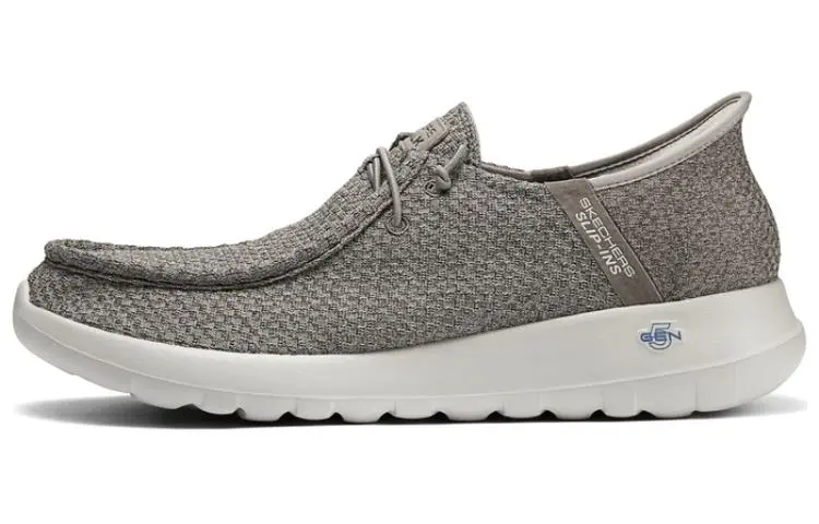 Skechers Slip Ins Abrasion Resistant Breathable Low top Casual Shoes Men's Taupe