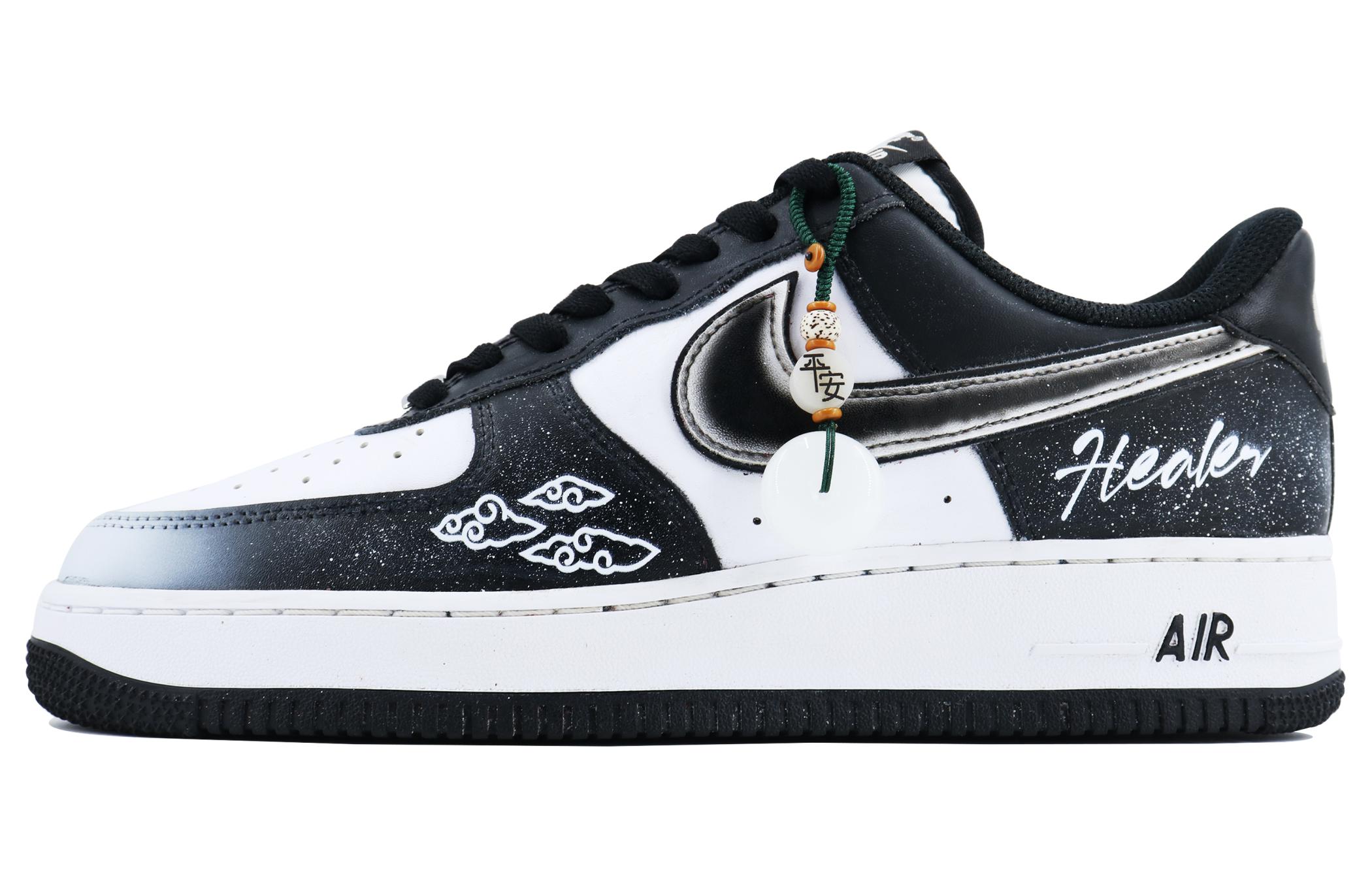 Nike Air Force 1 Healing Master SDS Low-Top Skateboard Shoes Unisex Black White
