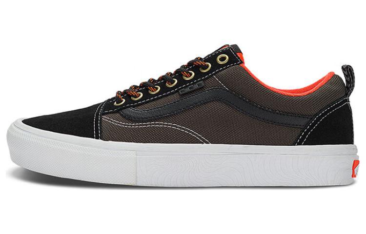 Old Skool Spitfire Wheels X Skate Vans 'Black Flame'