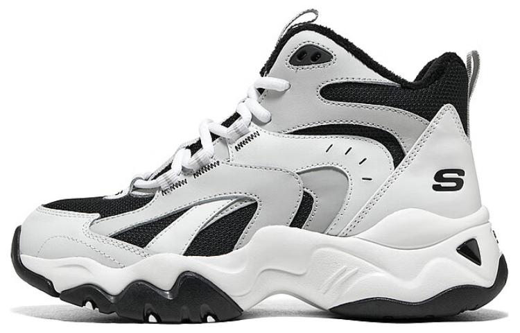 Skechers D'Lites Sneaker 'White Grey Black' Women's