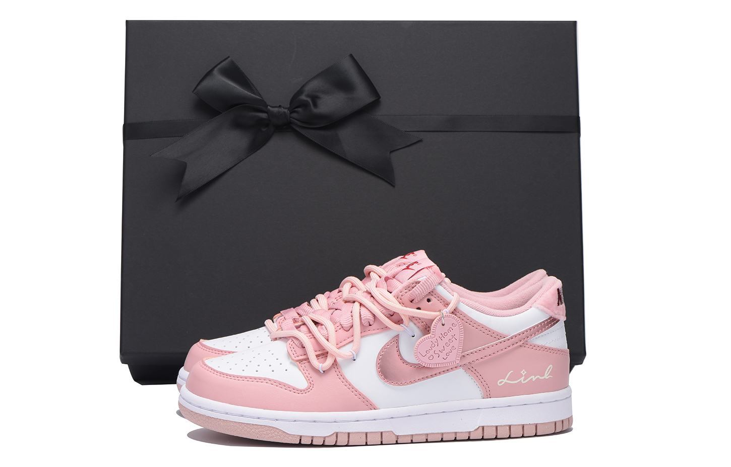 Nike Dunk Skateboard Shoes Women's Low-Top White