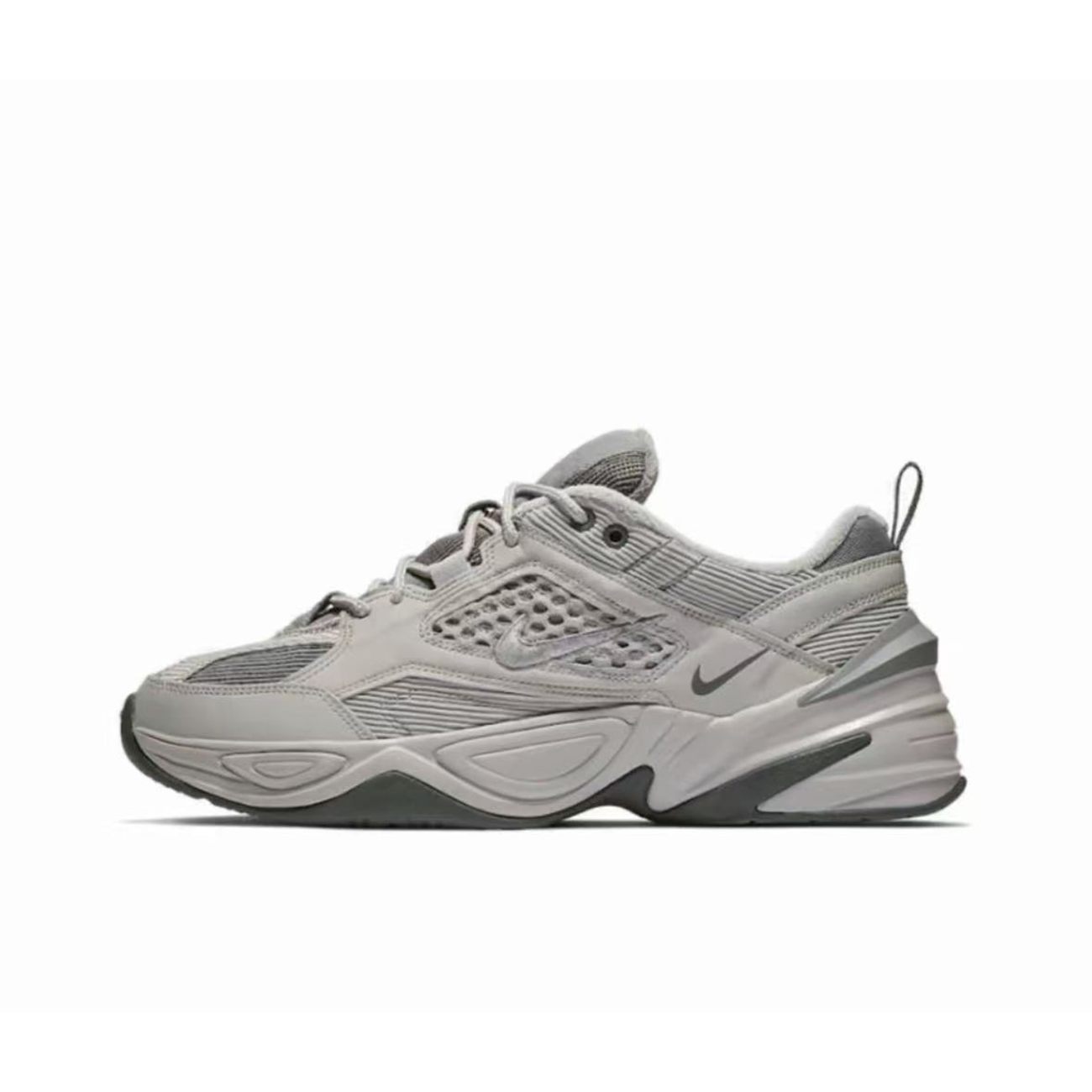 Nike M2K Tekno Chenchen, The Center Of The Sandstorm. Cushioning Low Top Chunky Sneakers Unisex Brown Gray Style купить в интернет-магазине Yoocart с быстрой доставкой по России.