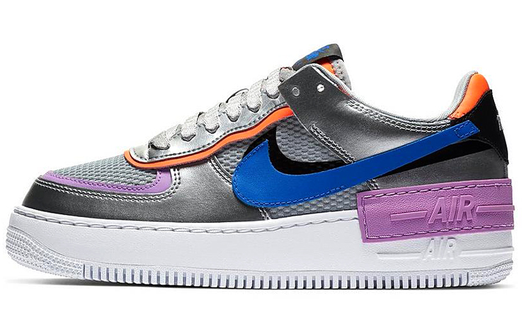 Nike Air Force 1 Low Shadow Metallic Silver Women's
