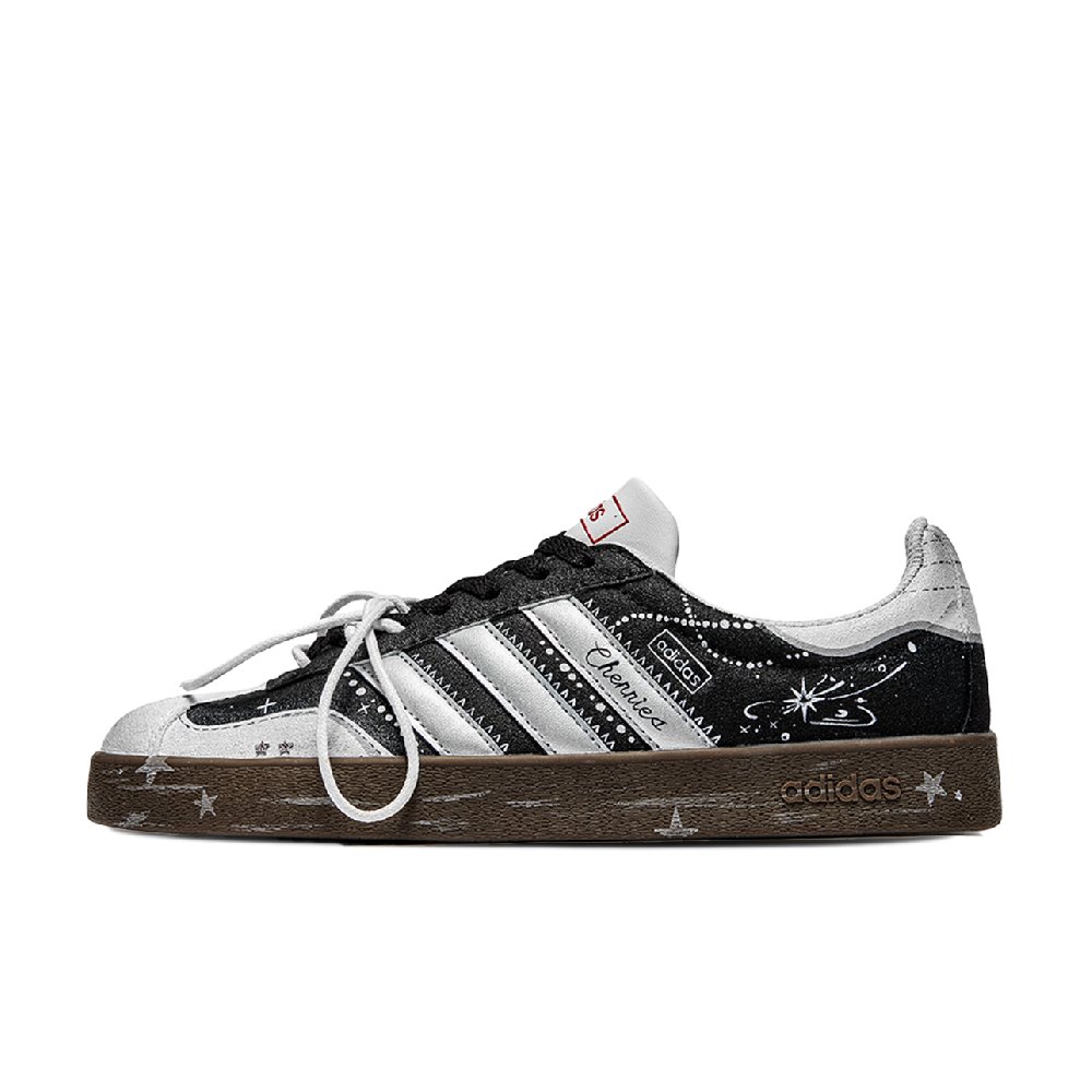 Adidas VL COURT 2.0 Low top Skateboard Shoes Unisex Black White
