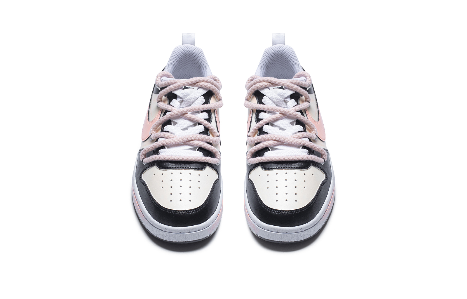 Nike Court Borough Low-Top Skateboard Shoes Women's Black Pink купить в интернет-магазине Yoocart с быстрой доставкой по России.