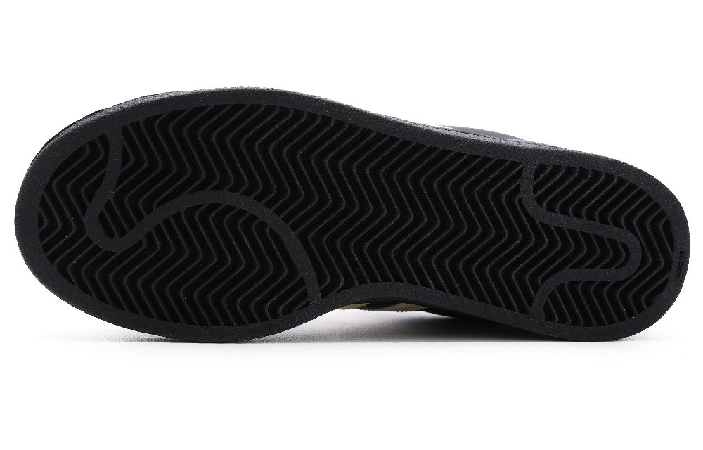 Adidas Originals Superstar 2 Anti Slip Wear Resistant Low Top Skateboard Shoes Unisex Black