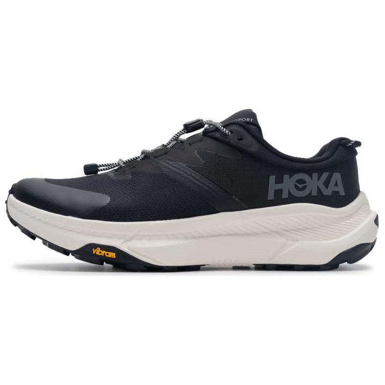 HOKA ONE ONE Transport Anti Slip Wear Resistant Low Top Hiking Shoes Men's Black