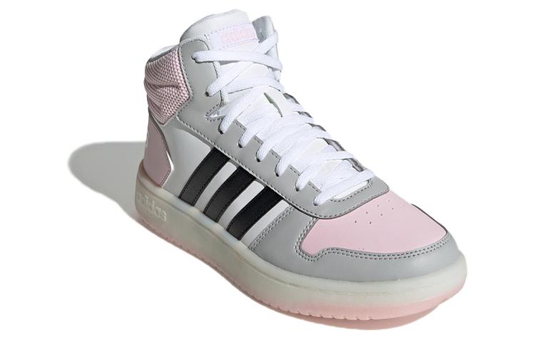 Adidas Hoops 2.0 Mid 'White Pink Black' Women's купить в интернет-магазине Yoocart с быстрой доставкой по России.