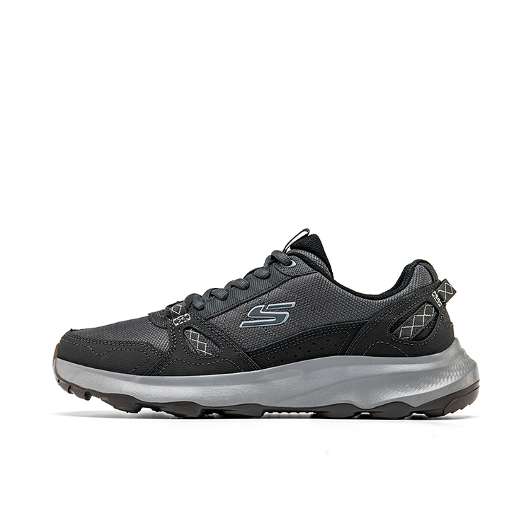 Skechers OUTDOOR Low Top Mountaineering Hiking Shoes Men's Charcoal