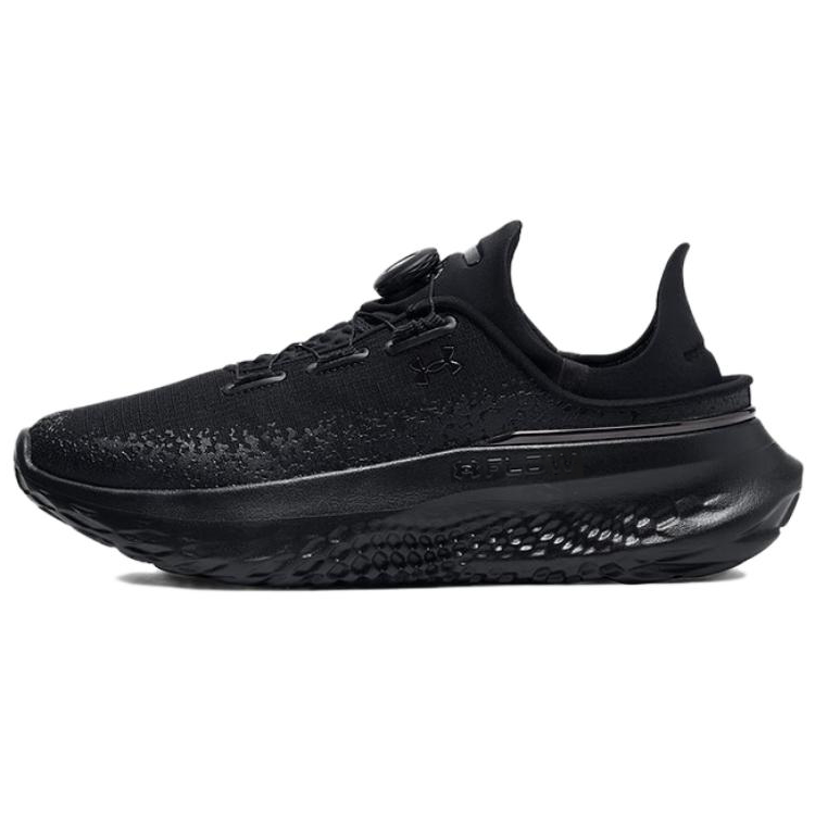 Under Armour SlipSpeed Durable Breathable Low-Top Casual Running Shoes Unisex Black