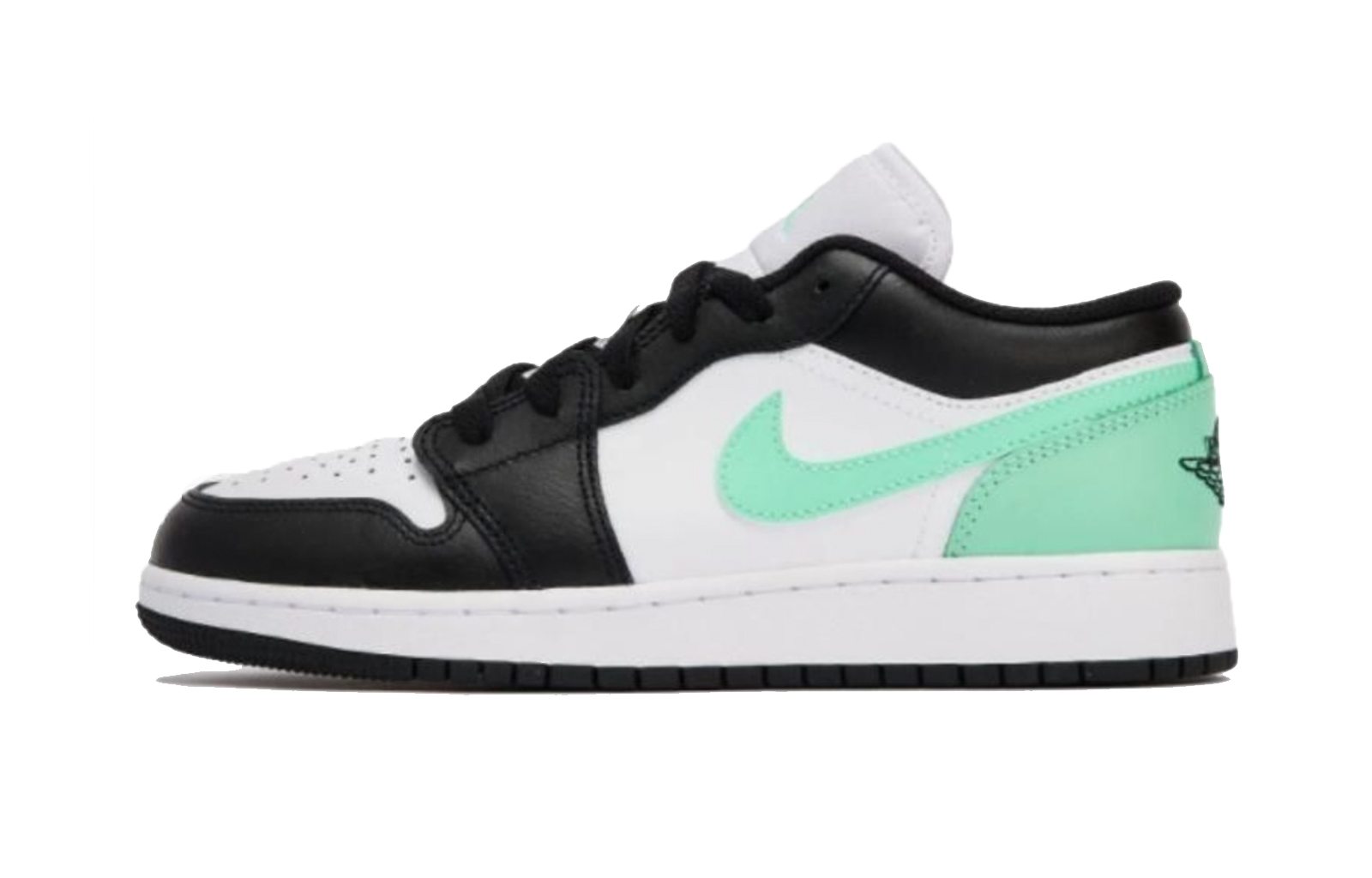Jordan Air Jordan 1 Low Top Vintage Basketball Shoes Men's White Green купить в интернет-магазине Yoocart с быстрой доставкой по России.