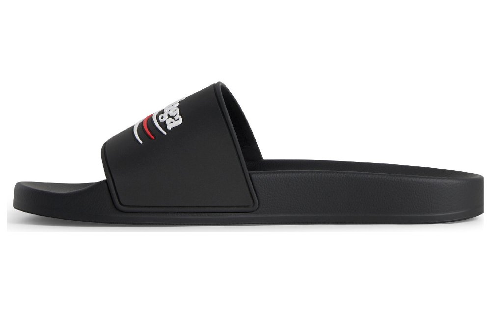 Balenciaga Political Campaign Pool Slides Women's