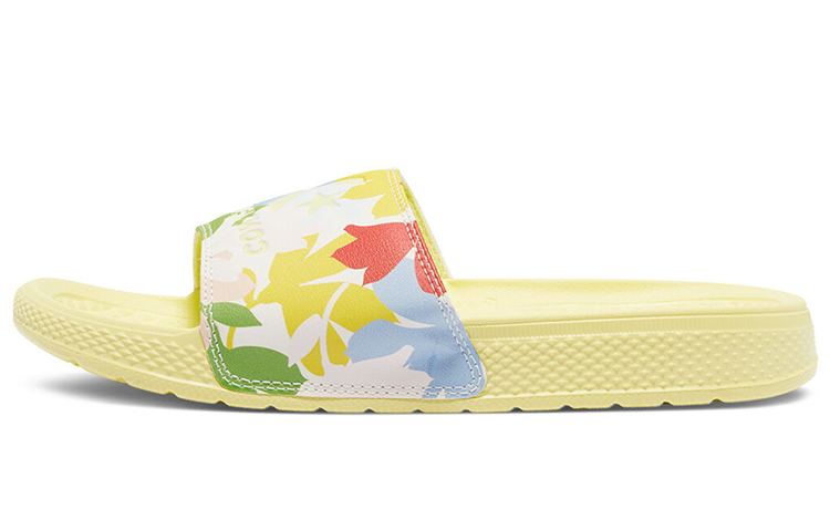 Converse Chuck Taylor All Star Slide Slippers Yellow Women's