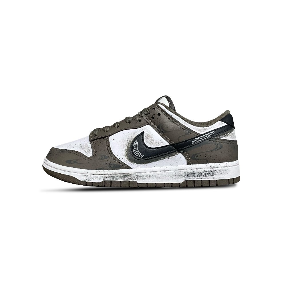 Nike Dunk Tower Rabbit Abrasion Resistant Slip Resistant Low Top Skateboard Shoes Men's Brown