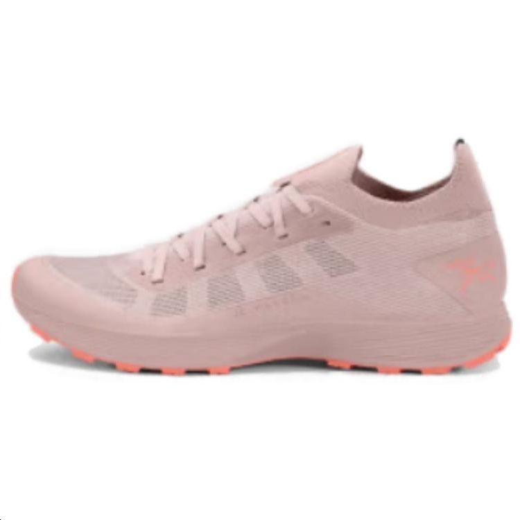 Arcteryx Norvan SL Cushioning, Wear Resistant Low Top Trail Running Training Sprint Racing Running Shoes Women's Pink