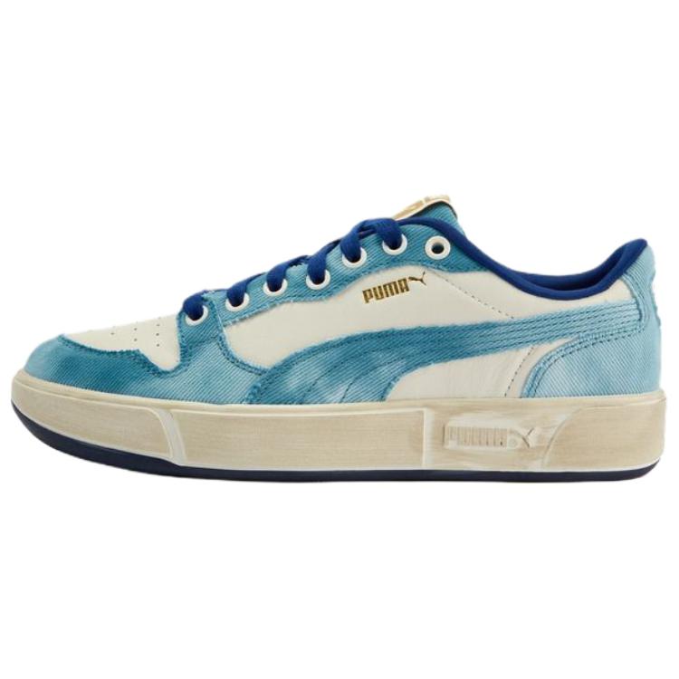 PUMA LX Court Low Top Skateboard Shoes Unisex Marine Blue