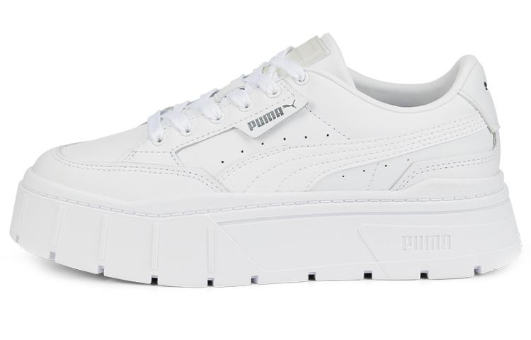 PUMA Mayze Stack Leather 'Triple White' Women's