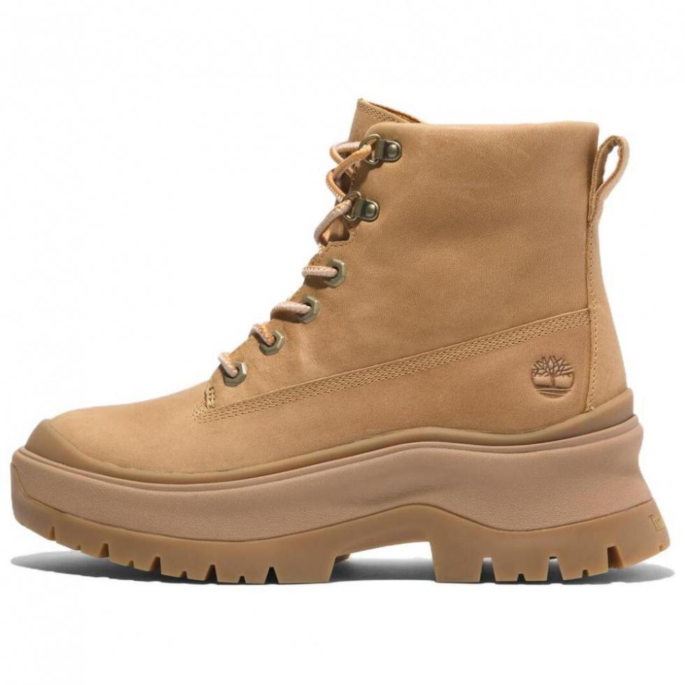 Timberland Wear-Resistant Slip-Resistant Crew Outdoor Boots Women's Yellow