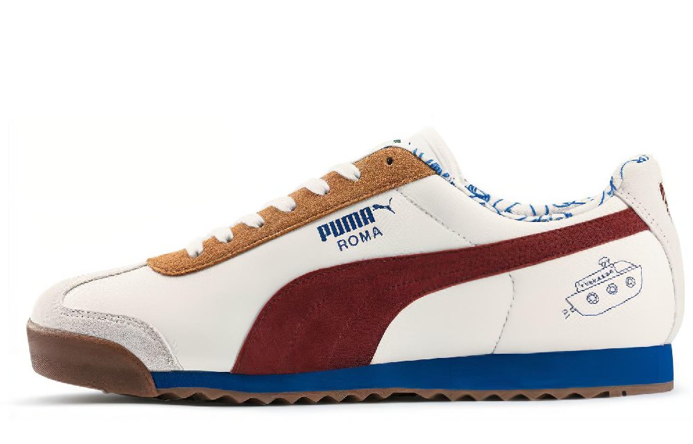 PUMA Tyakasha Roma 'White Crimson Yellow'