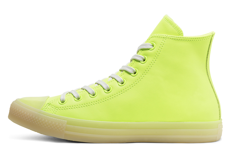 Converse Neon Leather Chuck Taylor All Star High Top 'Neon Yellow'