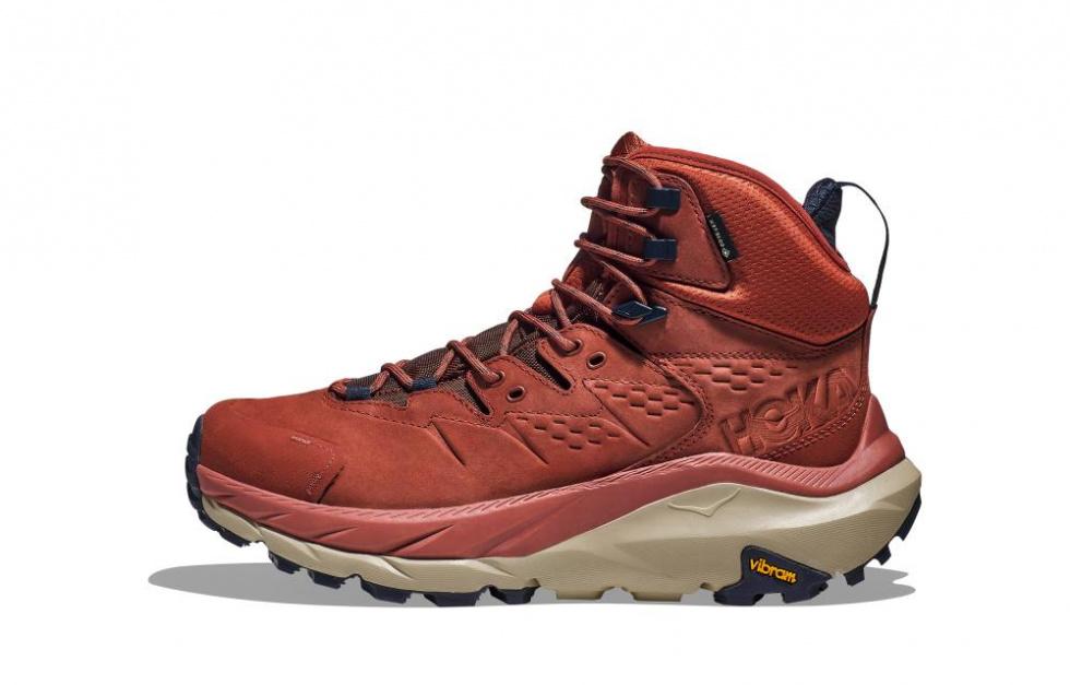 HOKA ONE ONE Трекинговые ботинки High Top Темно-красный Мужские