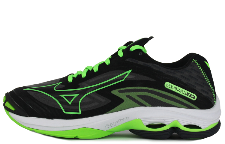 Mizuno Wave Lightning Z7 'Black Fluorescent Green'